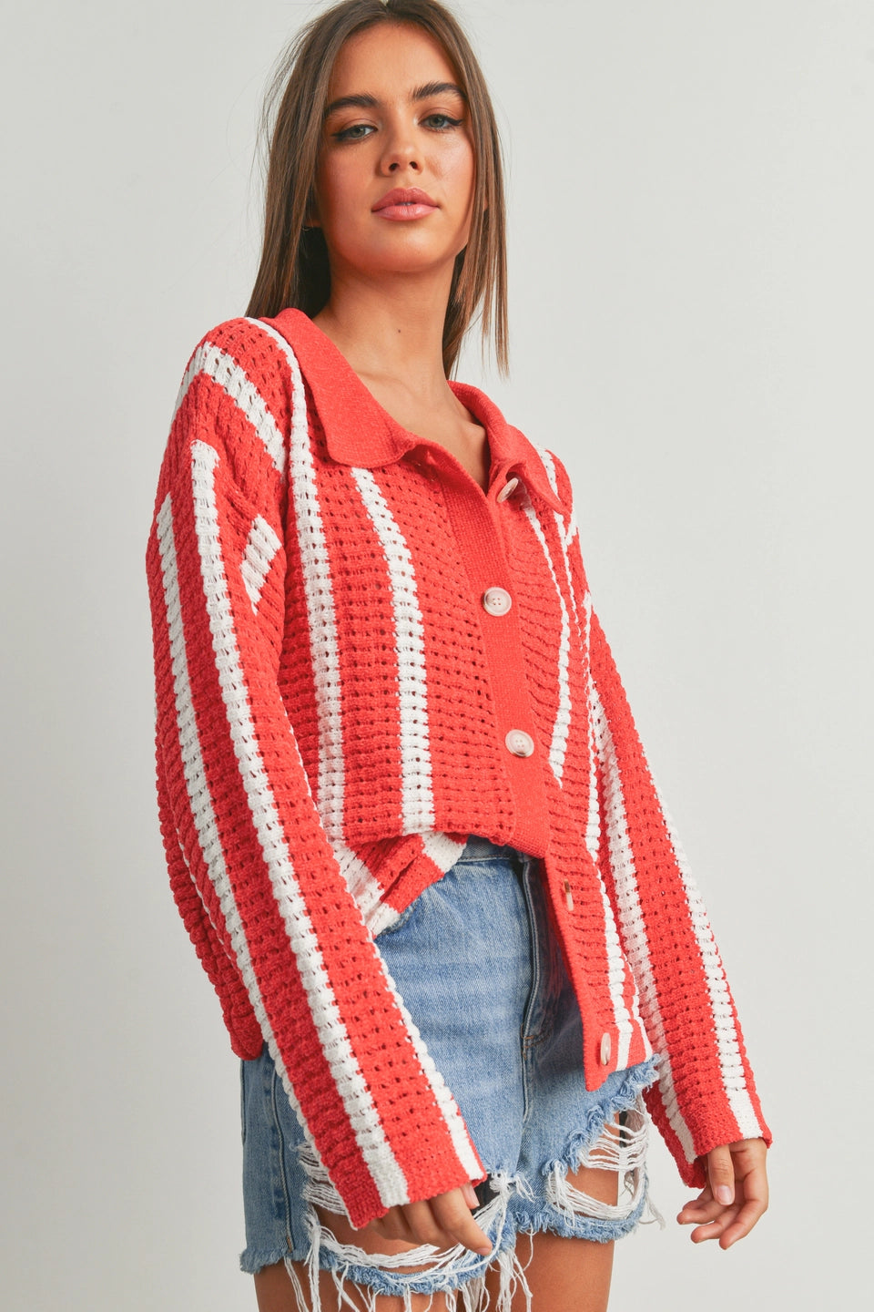 Chenille Cardigan