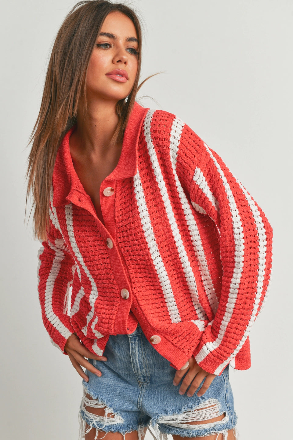 Chenille Cardigan