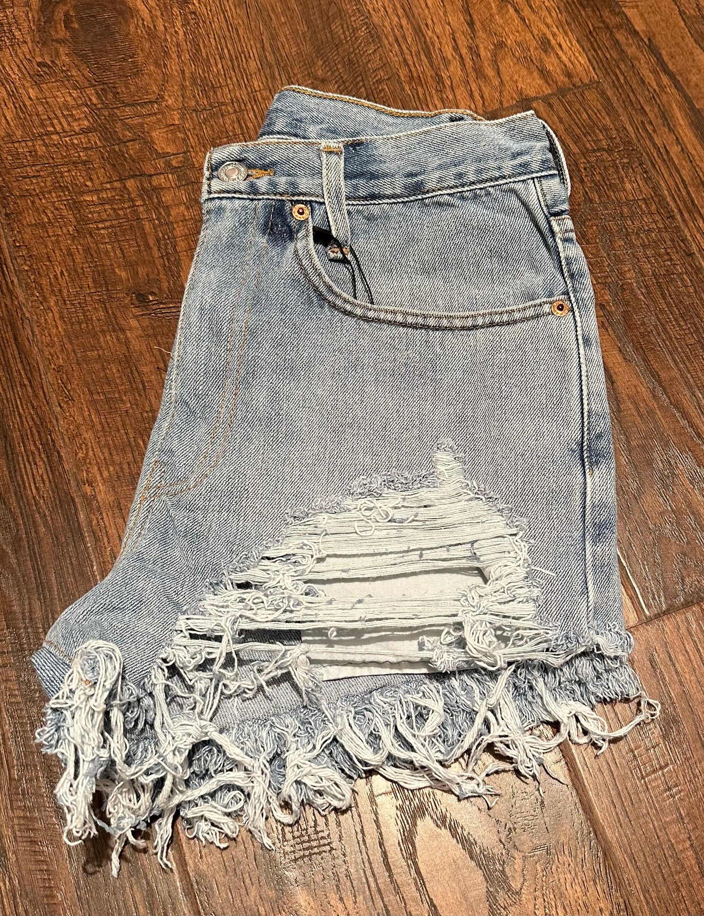 Upcycled Levi Shorts