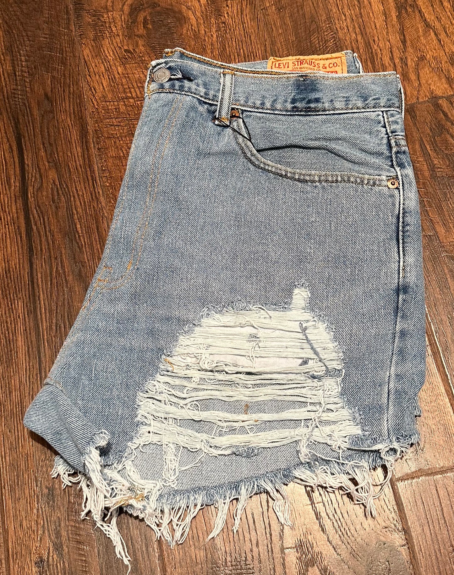 Upcycled Levi Shorts