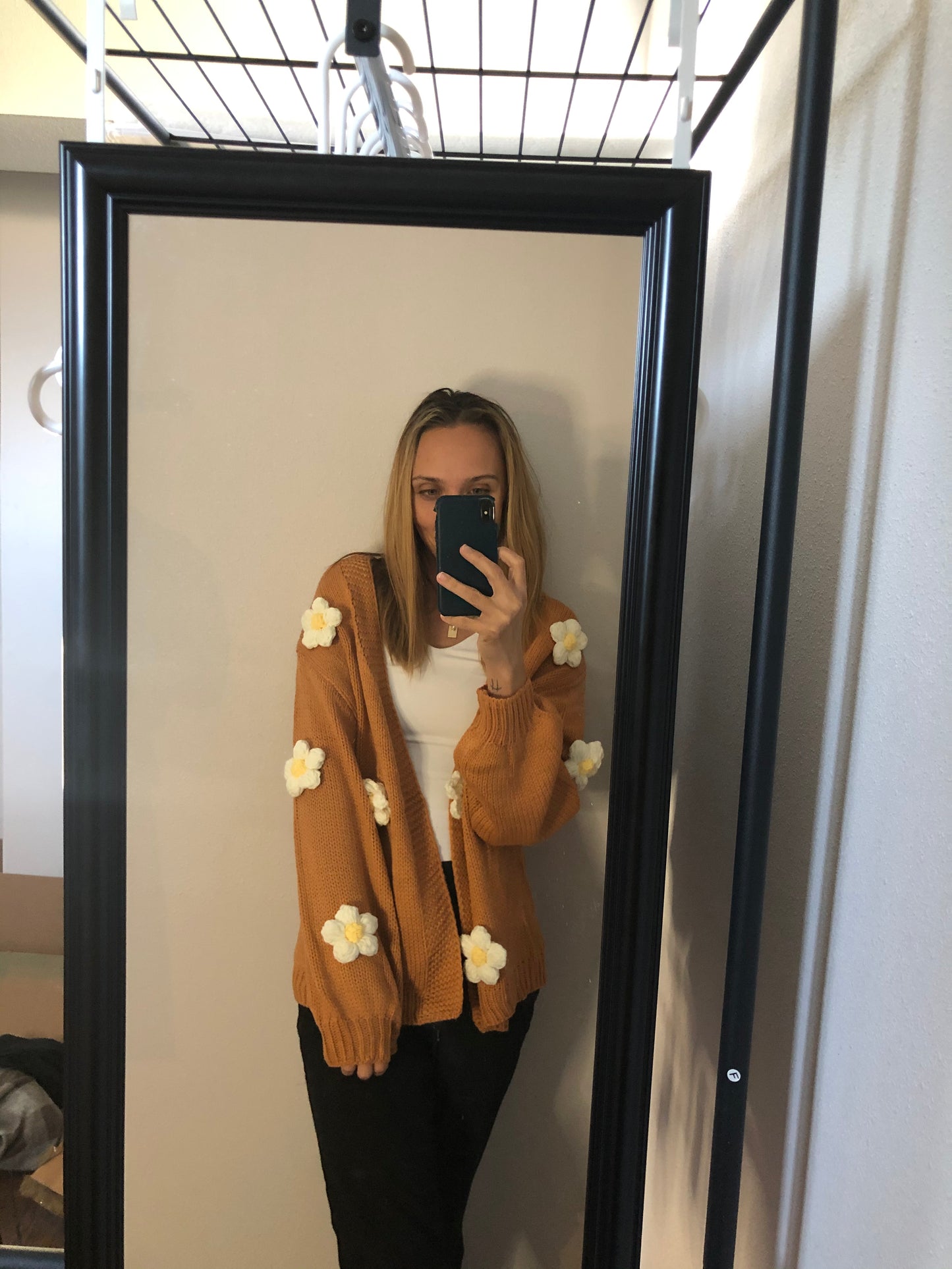 Boho Flower Cardigan