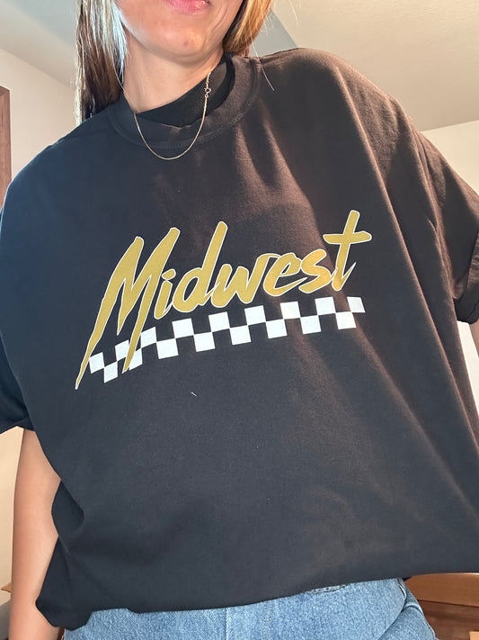 Midwest Checkered Tee