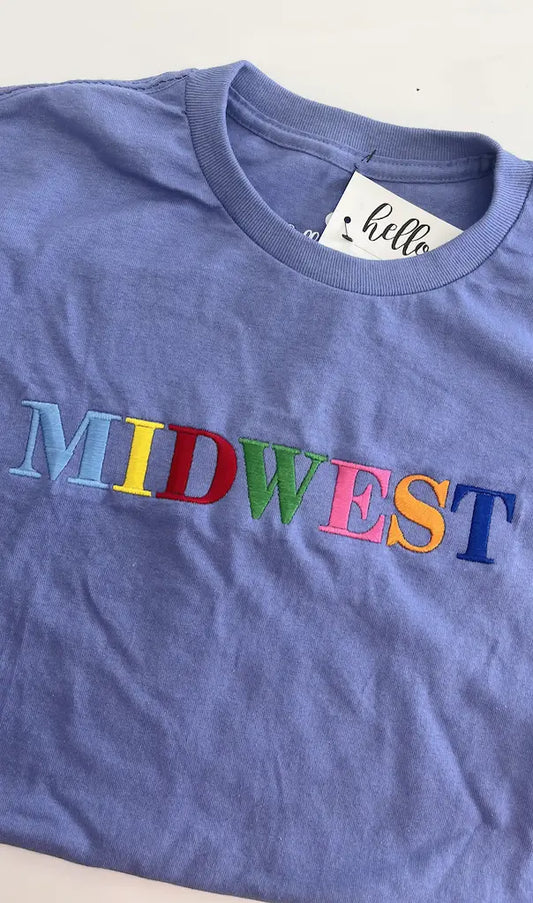 MIDWEST Embroidered Oversized Tee